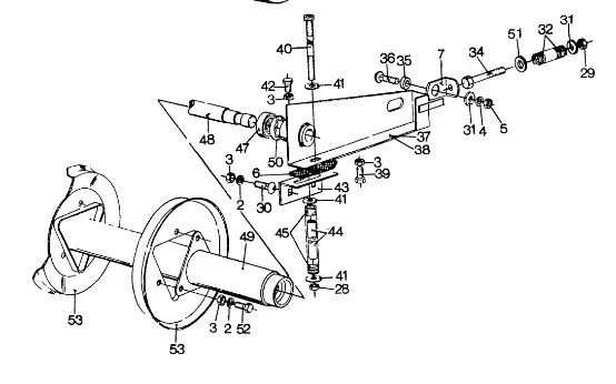 427078 - Втулка натяжителя вала напр. цепей накл. кам. ТС5