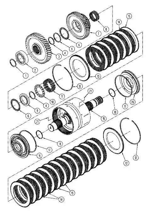 362613A1 - Подшипник игольчатый вала 4го КПП TJ/St.